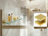 0.87" Inch 0.24"-0.32"(6-8mm) 4 KUMGROT Shelf Square Clips, Gold Pure Copper U Bracket Brass, Adjustable Support