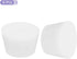 MECCANIXITY 6 Pieces Silicone Rubber Tapered Plug, 42mm to 53mm Solid Test Tubes Bungs Stopper White Translucent