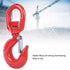 Crane Hook, Swivel Eye Alloy Steel Rigging Lifting Round Hook 5T for Ship Building Industry