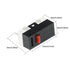 30 Pack Micro Limit Switch Push Button Endstop - Momentary Switches Without Lever Arm for Arduino, Mouse, 3D Printer
