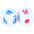 5 Really Good Stuff Lowercase Letter Dice - dice