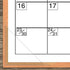 StoreSMART Peel and Stick Calendar Corners - Clear Plastic, 10 Pack