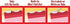 Pendaflex Ready-Tab Reinforced Hanging File Folders - Letter Size, Red, 25/BX (42623)