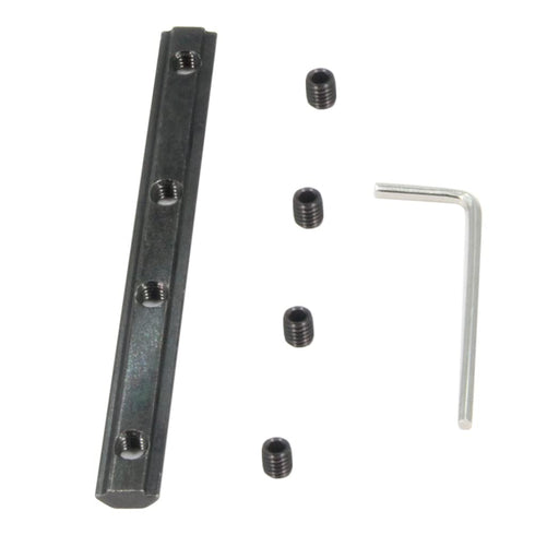 Straight Line Connector 3.9" Joint Bracket with M5 Screw for 0.24" Slot 2020 Series Aluminum Extrusion Profile,