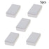 Fielect 5Pcs ABS Plastic Electronic Junction Box, Dustproof Project Case Enclosure, 1.89" x 1.06" x 0.55"