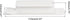 uxcell 6Pcs Self-Stick Handles, White Plastic Self-Adhesive Instant Drawer Handles Pulls for Bathroom, Closet, Wardrobe, Dresser, Window (110mm/4.33" Length) by uxcell