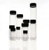 10mL Clear Glass Sample Vials, 50Pcs Borosilicate Vial with Screwcap, PE Liner Lab Liquid Sampling Bottle