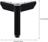 NESTINGHO 4pcs 100mm Metal Furniture Support Feet Triangle Sofa Cabinet Legs for Dresser Bedside Table with Matte Black