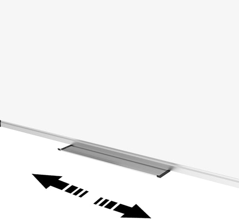 XBoard Magnetic Whiteboard 36 x 24 Inch, Dry Erase Board with Marker Tray for Home, School & Office
