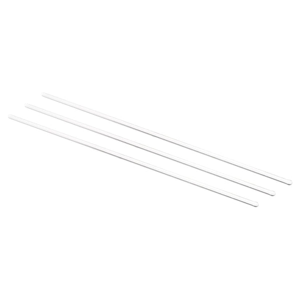MECCANIXITY 3.3 Borosilicate Glass Stick, 9.84" Length, 4mm Dia Stir Rod Mixing Tools, 3Pcs