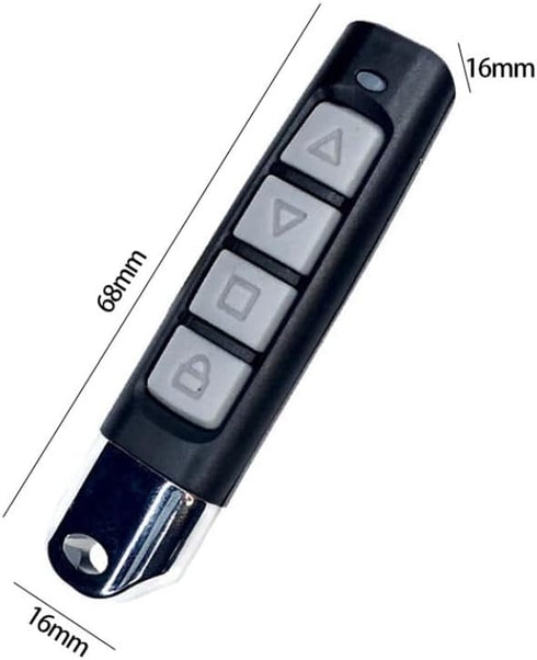 Gantch Set 5, Universal Cloning Remote Control Keychains, of Replacement for Garage Door, Electronic Gate, Vehicle