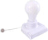 Generic Bulb Pull Cord Battery Light Mini Lamp, Portable Hanging Design, Simple Install Control, Compact Decorative