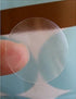 Hybsk 300pcs Clear Round Labels, 2 Inch Circle Seal Stickers for Envelope Sealing