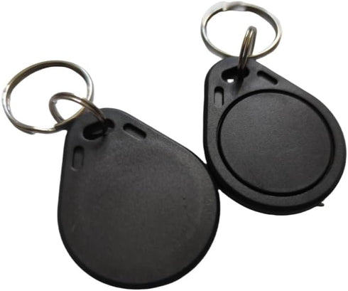 10PCS 13.56MHz 4K RFID Keychain readable/writable KeyFobs Proximity Card Text MF IC NFC Keychain tag Copier Card Access