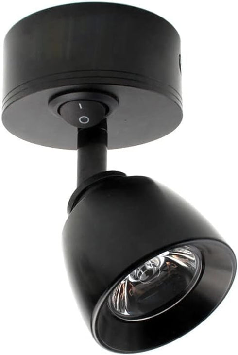XDIAN 12V~24V 3W Finish,6000K DC LED Wall Lights Fixture Adjustable Bedside Lamp Jewelry Cabinet Picture Spotlight Boat