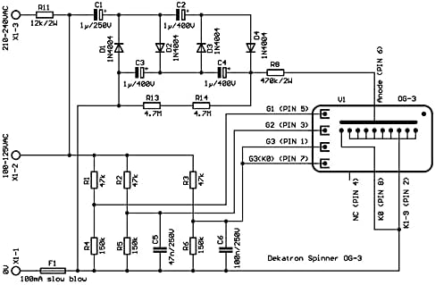 OG3 Dekatron Counting Tube for Counting Applications