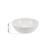 uxcell High-Temperature Resist Evaporating Dish, 100ml Round Porcelain with Spout for Lab Heating