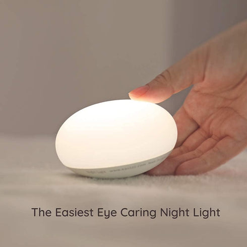 EASZZZ Dimming, 1-Pack Baby Night Light, Nursery Night Lamp for Breastfeeding, Soft BPA Free Silicone Touch Night Lamp