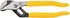 Klein Tools D502-6 Pump Pliers, Dipped 6-Inch Tongue and Groove, Yellow