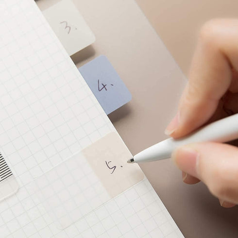Morandi Sticky Notes | Writable Index Tabs | Set of 10 x 3 Packs | Colorful Macaron Memo Stickers