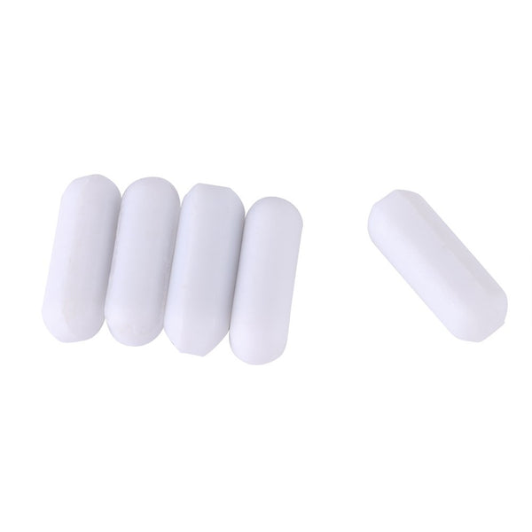 5Pcs Type-C Stir Bars, 5 * 15mm Magnetic PTFE Stir Bar for Lab Mixing Equipment