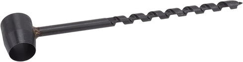 Survival Scotch Eye Auger Manual Drill Bit, Portable Hand Wood Auger for Bushcraft Camping Survival Tool