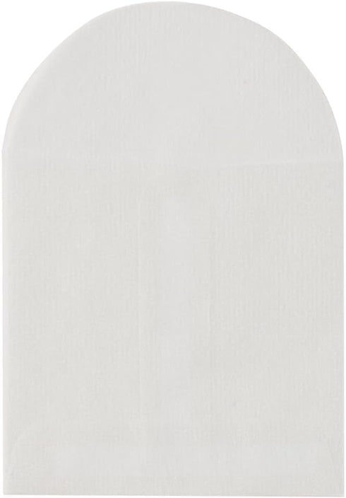 LUXPaper Glassine Open End Square Envelopes | 2 3/4" x 2 3/4" | 30lb. Text | 250 Qty