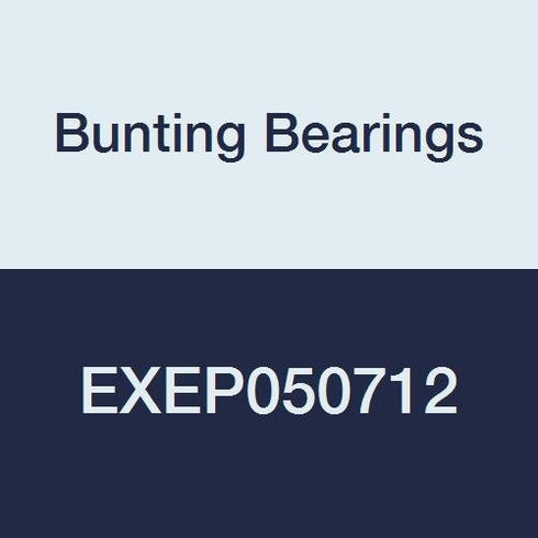 Bunting Bearings EXEP050712 Extra Lubricant with PTFE, Sleeve (Plain) Bearing, Powdered Metal, SAE 841,