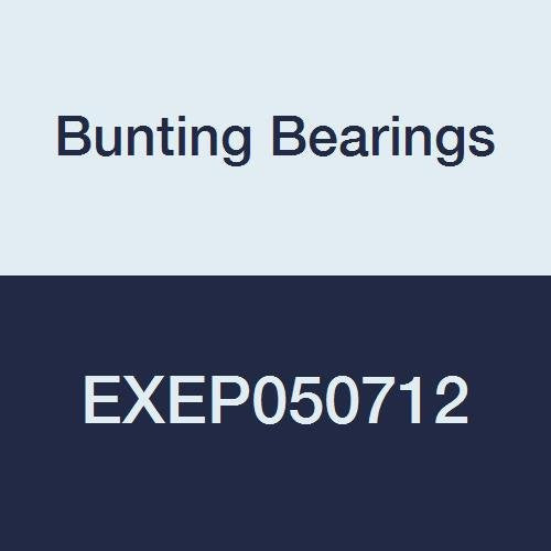 Bunting Bearings EXEP050712 Extra Lubricant with PTFE, Sleeve (Plain) Bearing, Powdered Metal, SAE 841,