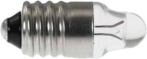 10PCS 2.5V0.3A Mini Screw Base Light Bulbs, E10 Flashlight Bulbs for Home Experiment Circuit Electrical Test