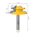 45 Degree Lock Miter Router Bit, 1/4 Inch Shank Woodworking Tools Joint Router Bits (1/4inch Shank, 1-1/2")