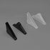 HJYZY 5 50mm 20 x Triple Corner Protectors Black for Sharp Glass,Metal SheetsMirror,Ceramic Tile Triple Shape Corner