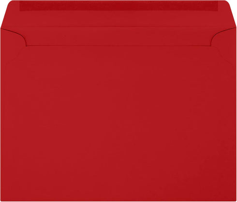 LUXPaper 9 x 12 Booklet Envelopes | Holiday Red | 60lb. Text | 50 Qty
