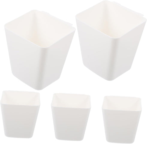 OUNONA 5pcs Hanging Cup Holder for Rolling Cart Utility Cart Accessories Small