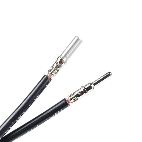 JRready ST6294 Deutsch Solid Contact Size 12 Male Pin and Female Socket for DTP DTHD HD10 HD30 Connectors, 12-14AWG