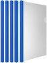 Plastic File Folder 10mm Sliding Bar Report Covers, 10 Pcs, 40 Sheet Capacity for A4 Size Paper
