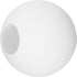 Hemobllo Frosted Glass Globe Lamp Shade 80mm round Ivory Ball Cover for