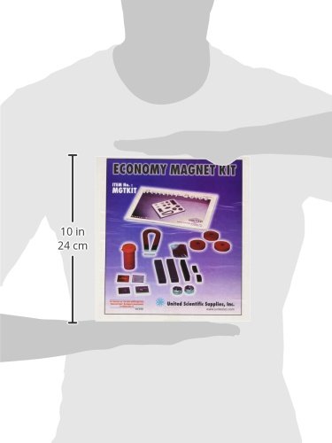 United Scientific 1 Supplies MGTKIT, Economy Magnet Kit, STEM Kit Designed for Classroom or Home use, Each