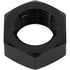 Speedway Motors 1/2-20 12 Pack 7075 3/4 Inch Black Aluminum Jam Nuts Fine Thread Includes RH and LH Alloy Hex for Heim