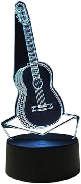 Dependable Industries inc. Essentials 3D Rock & Roll Guitar LED Light 7