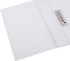 Filexec Products Clamp Binder, Translucent Clear, Removable Spine Label, Interior Pocket, 12 Pack (50640-61123)