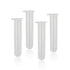 10ml Centrifuge Tubes Clear Plastic Vials EP Lab Centrifuge Vials 50pcs, Small Vial Liquid Test Sample Tube Storage Container with Snap Caps Lids