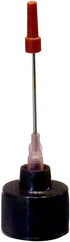 2-2oz Plastic Squeeze Bottles 1.5" Stainless Applicators by Liberty Products