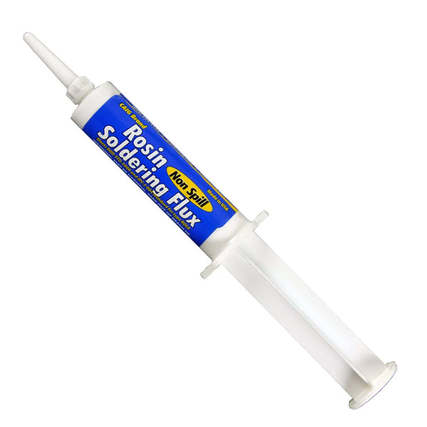 CAIG Labs. Rosin Soldering Flux Syringe, 8 Grams, Pack of 1