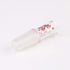stonylab Glass Pour Out Adapter, Borosilicate Liquid Pouring Adapter with 14/20 Ground Inner Joint for Laboratory Supply
