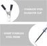 Car Voltage Tester Pen with Alligator Clip, DC 3-48V Test Light Pen, Digital LED Circuit Tester with Prolong Spring