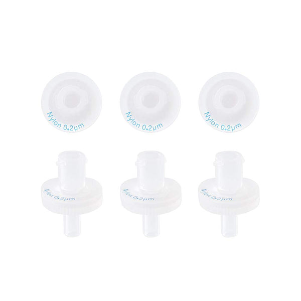 Allpure Biotechnology Syringe Filters, 13mm Diameter, 0.22µm Pore Size, Non-sterilized, Pack of 100, Hydrophilic Nylon