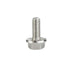 M8 x 10mm Flanged Hex Head Bolts - Stainless Steel 304, DIN 6921, 20 PCS