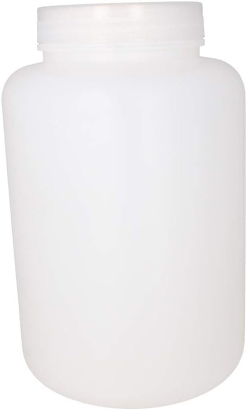 Othmro 1Pcs 2000ml Plastic Empty Bottles, Wide Mouth Laboratory Reagent Polyethylene Bottle, Sample Sealing Liquid