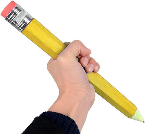 Big Jumbo Wooden Pencils for Kids, So Cool (Yellow)